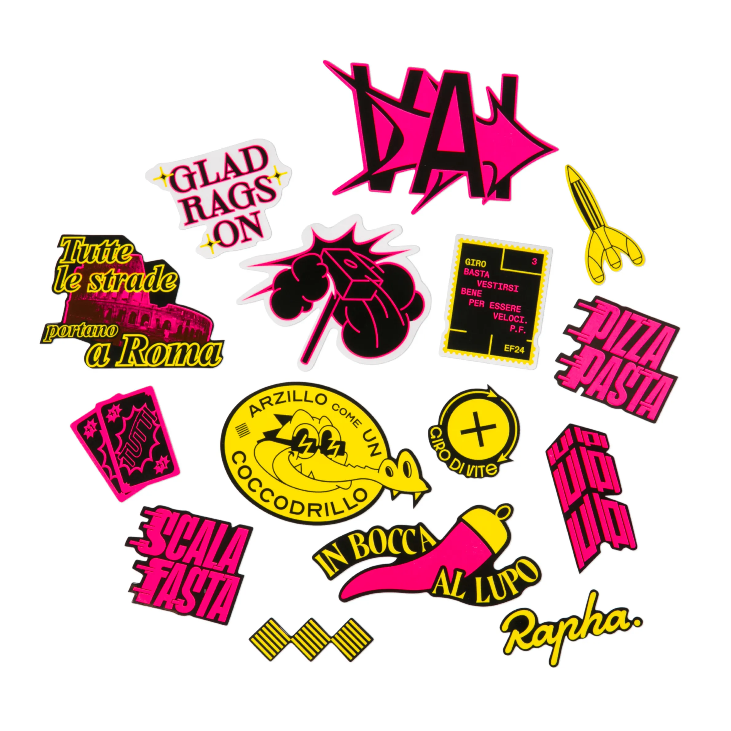 Rapha Hats, Gloves & Accessories|Hats, Gloves & Accessories|EF Sticker Pack - Switch-out EFGiroStickerPack