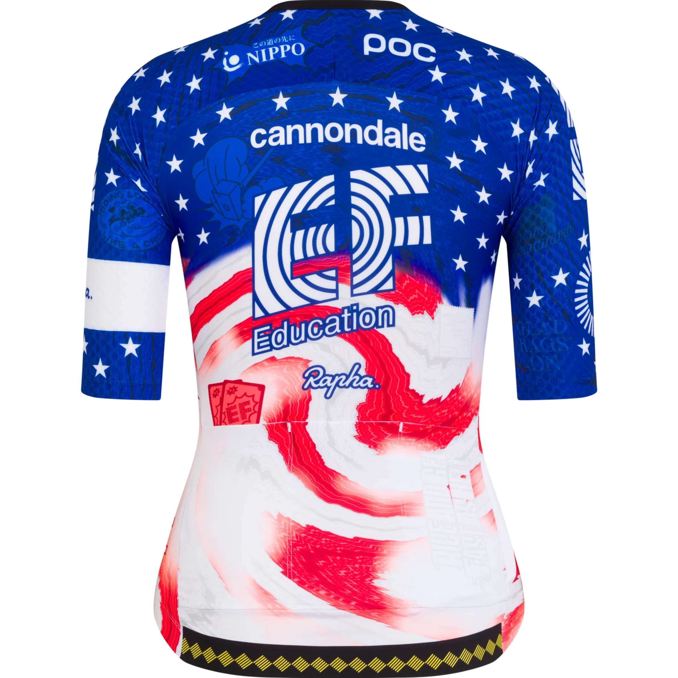 Rapha Jerseys|EF Women's Pro Team Aero Jersey - USA Multicolour