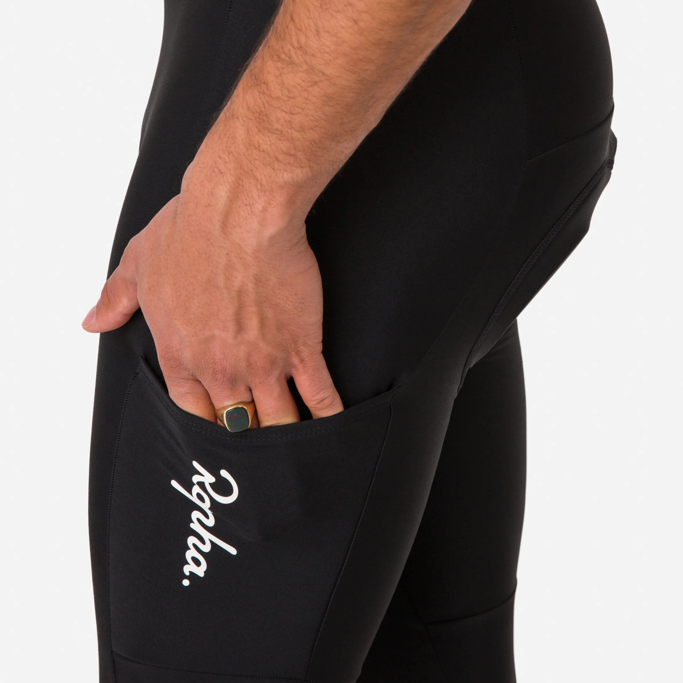Rapha Bibs, Shorts & Tights|Men's Core Cargo Winter Tights with Pad