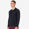 Rapha T-shirts & Tops|Men's Explore Long Sleeve Zip Neck Tech T-shirt Black/Black