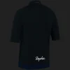 Rapha T-shirts & Tops|Men's Explore Zip Neck Technical T-shirt DarkNavy/Off-White