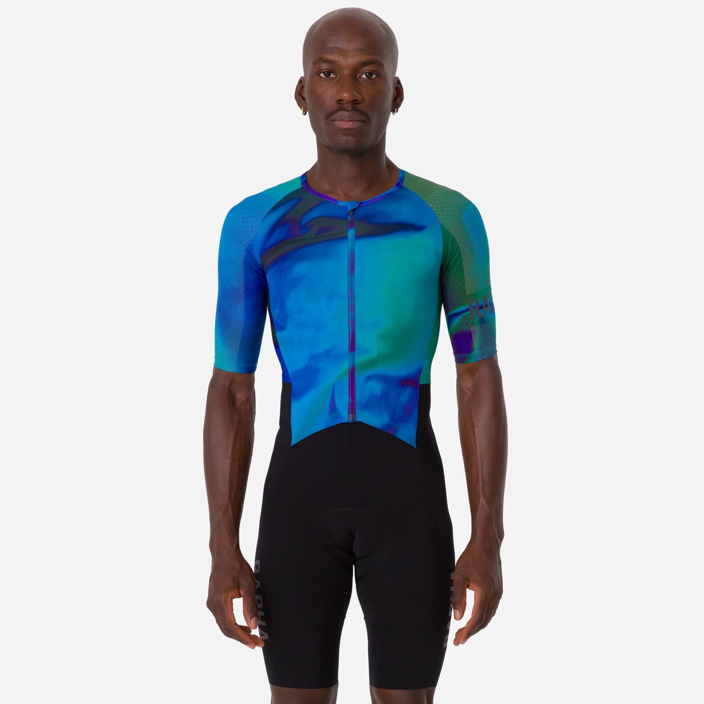 Rapha Jerseys|Men's Pro Team Roadsuit - Oil Slick Multicolour-OilSlick