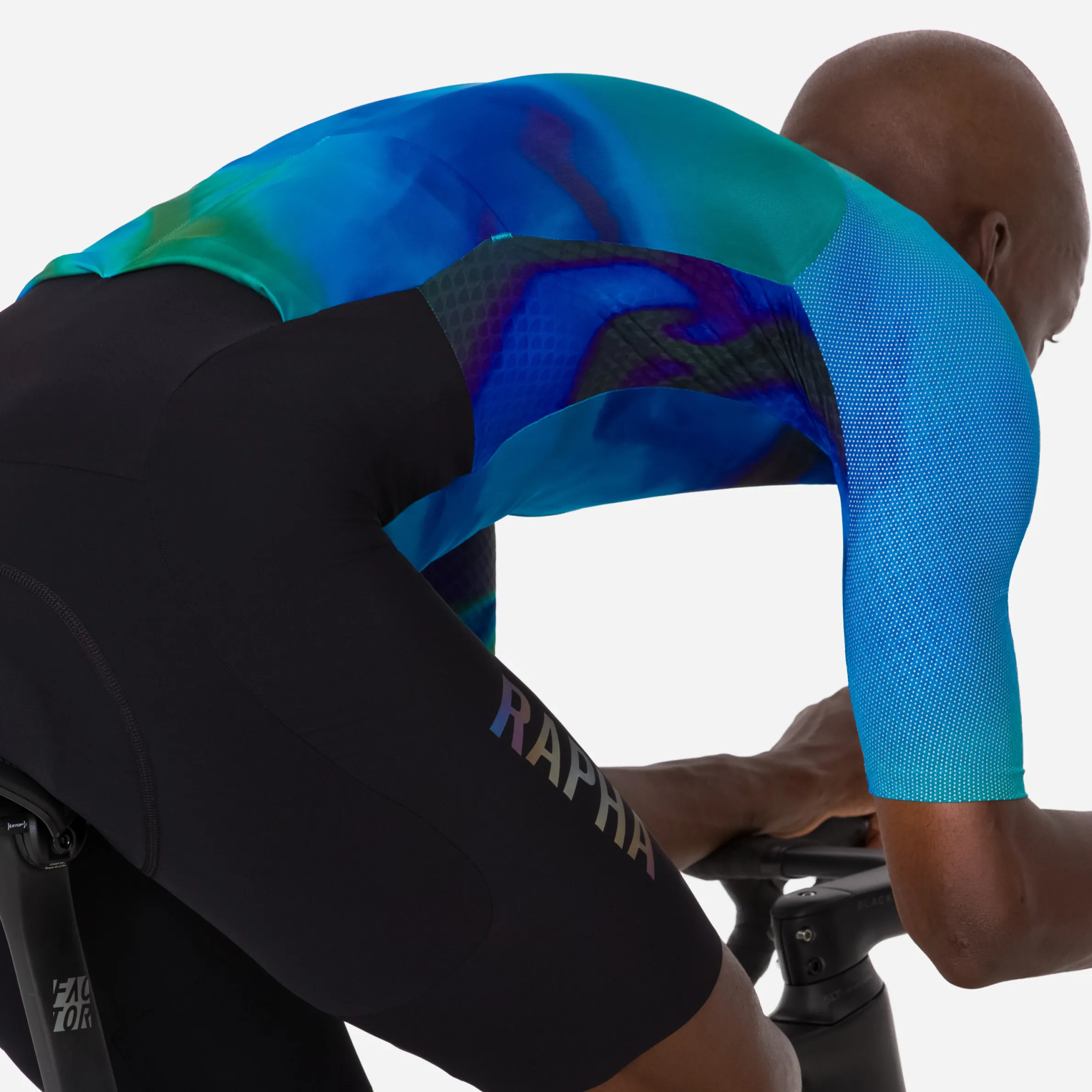 Rapha Jerseys|Men's Pro Team Roadsuit - Oil Slick Multicolour-OilSlick