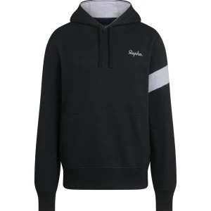 Rapha Archive|Men's Trail Hoodie Black/LightGreyMarl