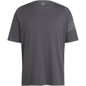 Rapha T-shirts & Tops|Men's Trail Merino Short Sleeve T-shirt DarkGrey/Black