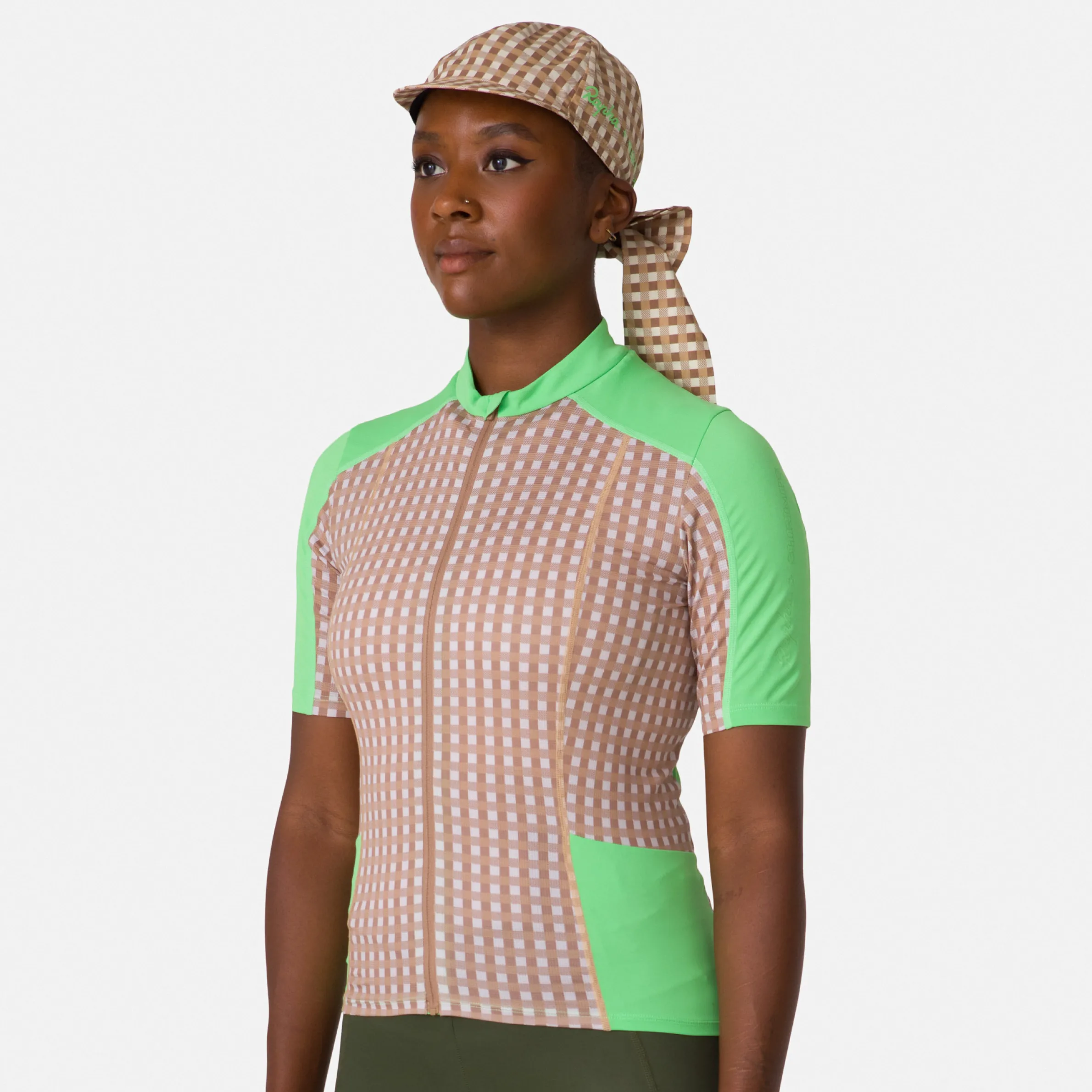 Rapha Archive|+ Shrimps Jersey GinghamPrint/SummerGreen