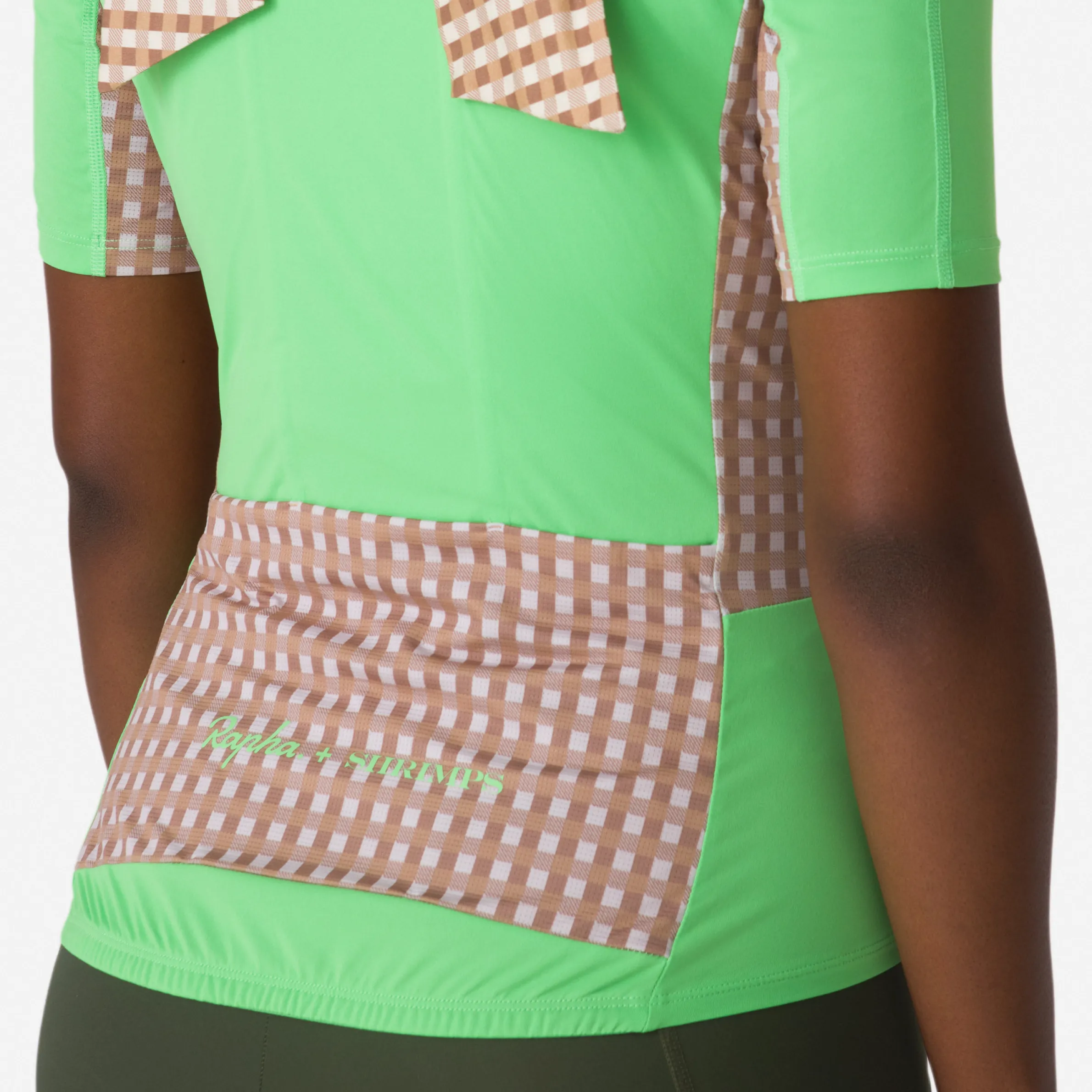 Rapha Archive|+ Shrimps Jersey GinghamPrint/SummerGreen