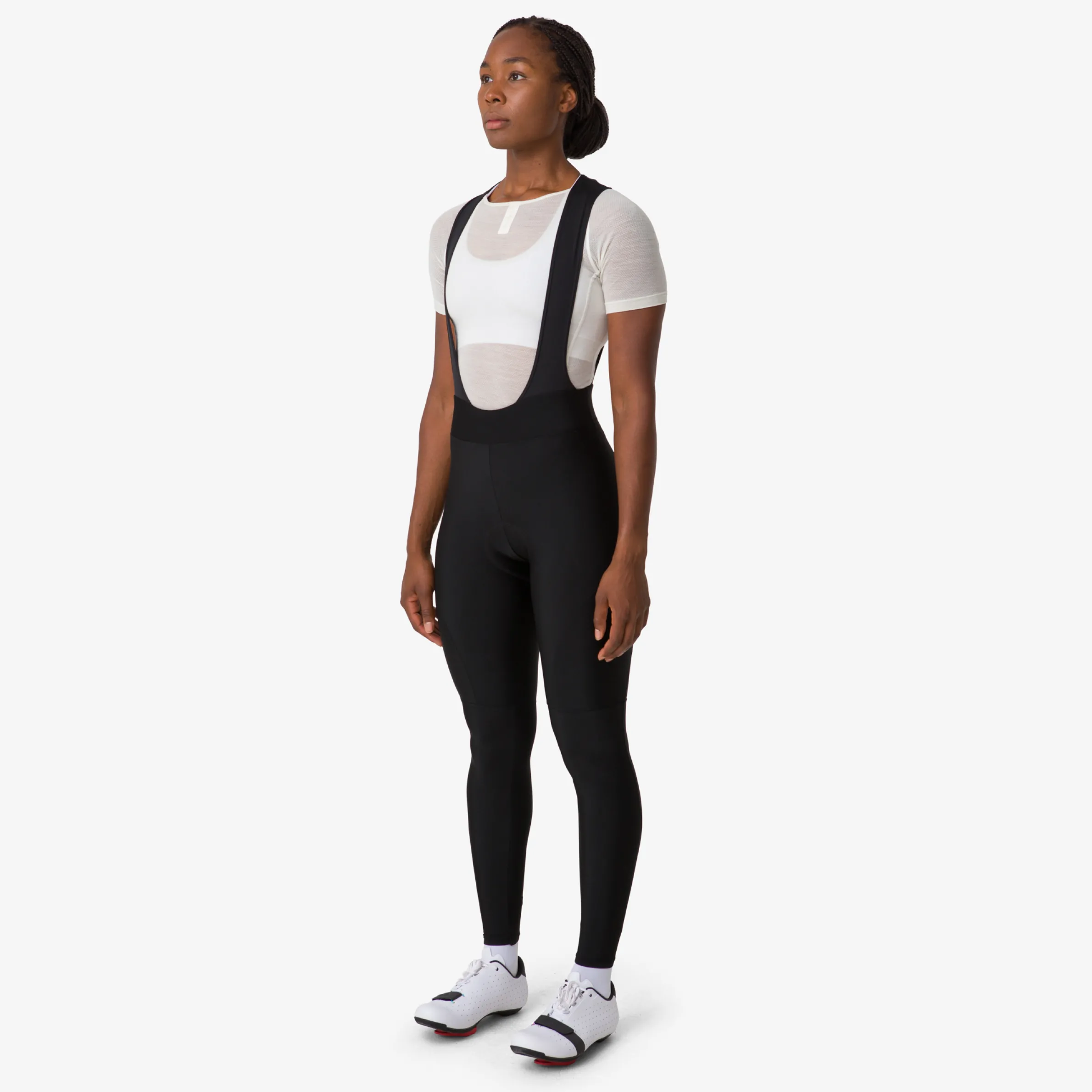 Rapha Bibs, Shorts & Tights|Women's Core Winter Tights With Pad Black