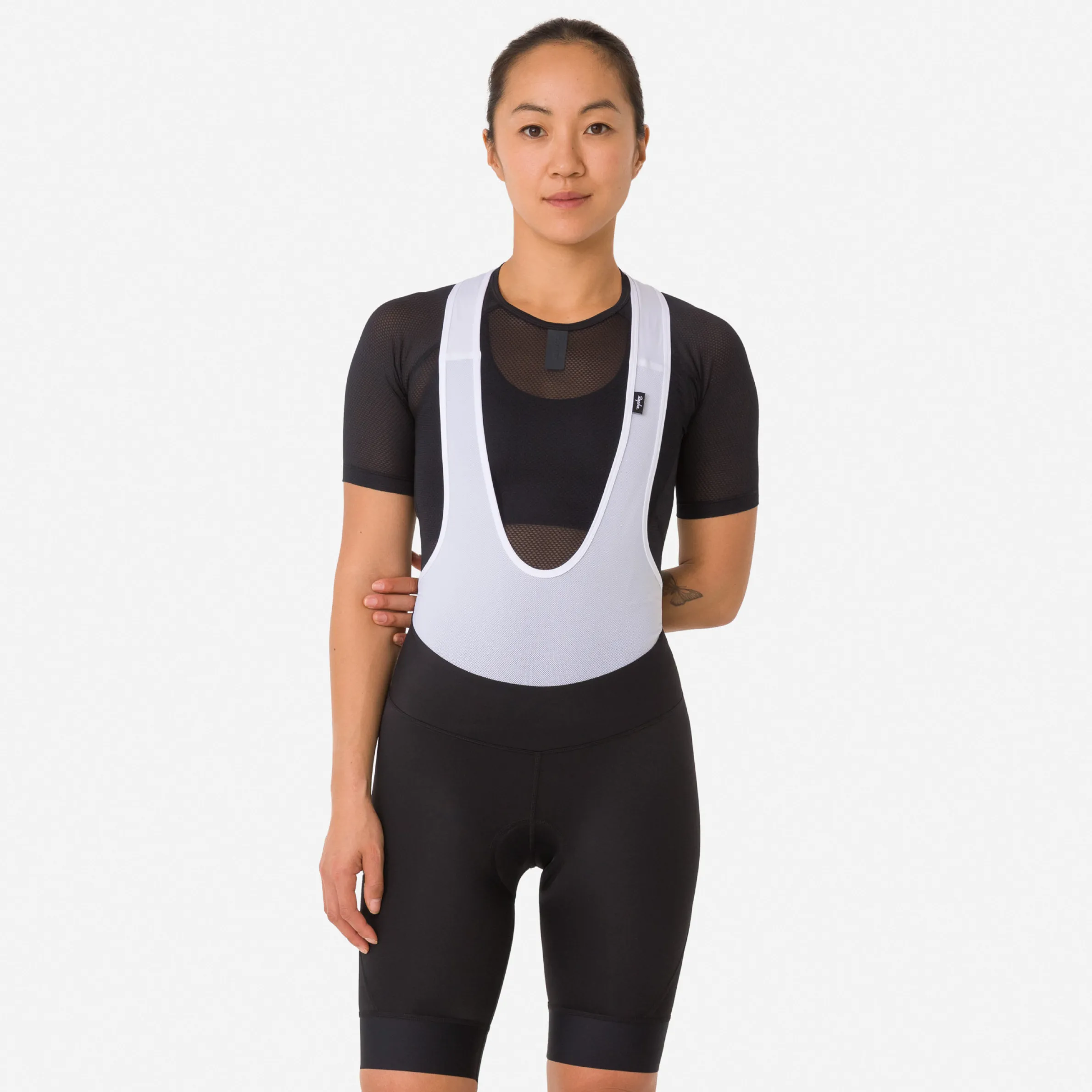 Rapha Bibs, Shorts & Tights|Women's Detachable Bib Shorts Black/White