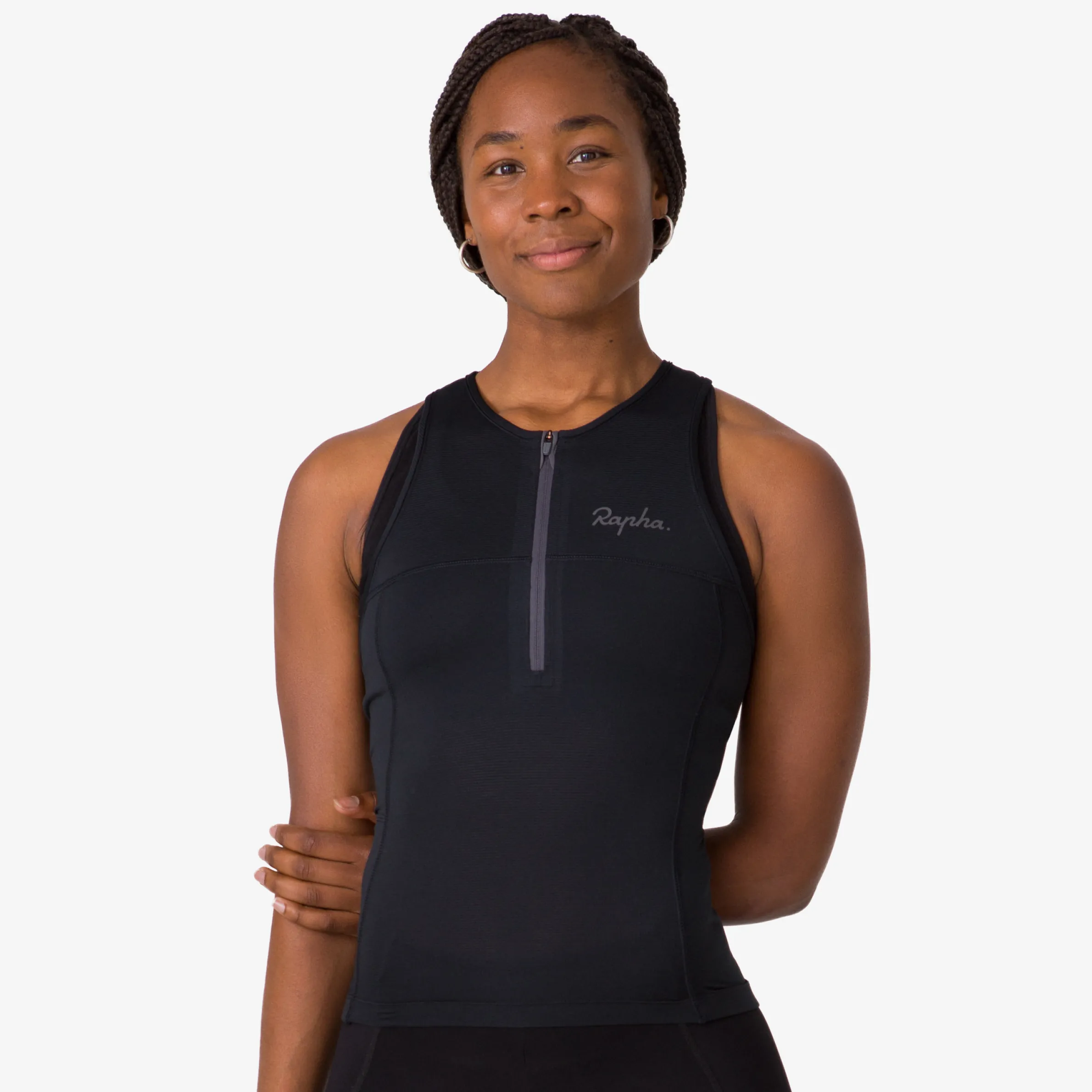 Rapha Hoodies, T-shirts & Tops|Jerseys|Women's Half Zip Tank