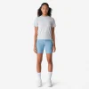 Rapha Archive|Women's Logo T-Shirt LightGrey/PaleGreen