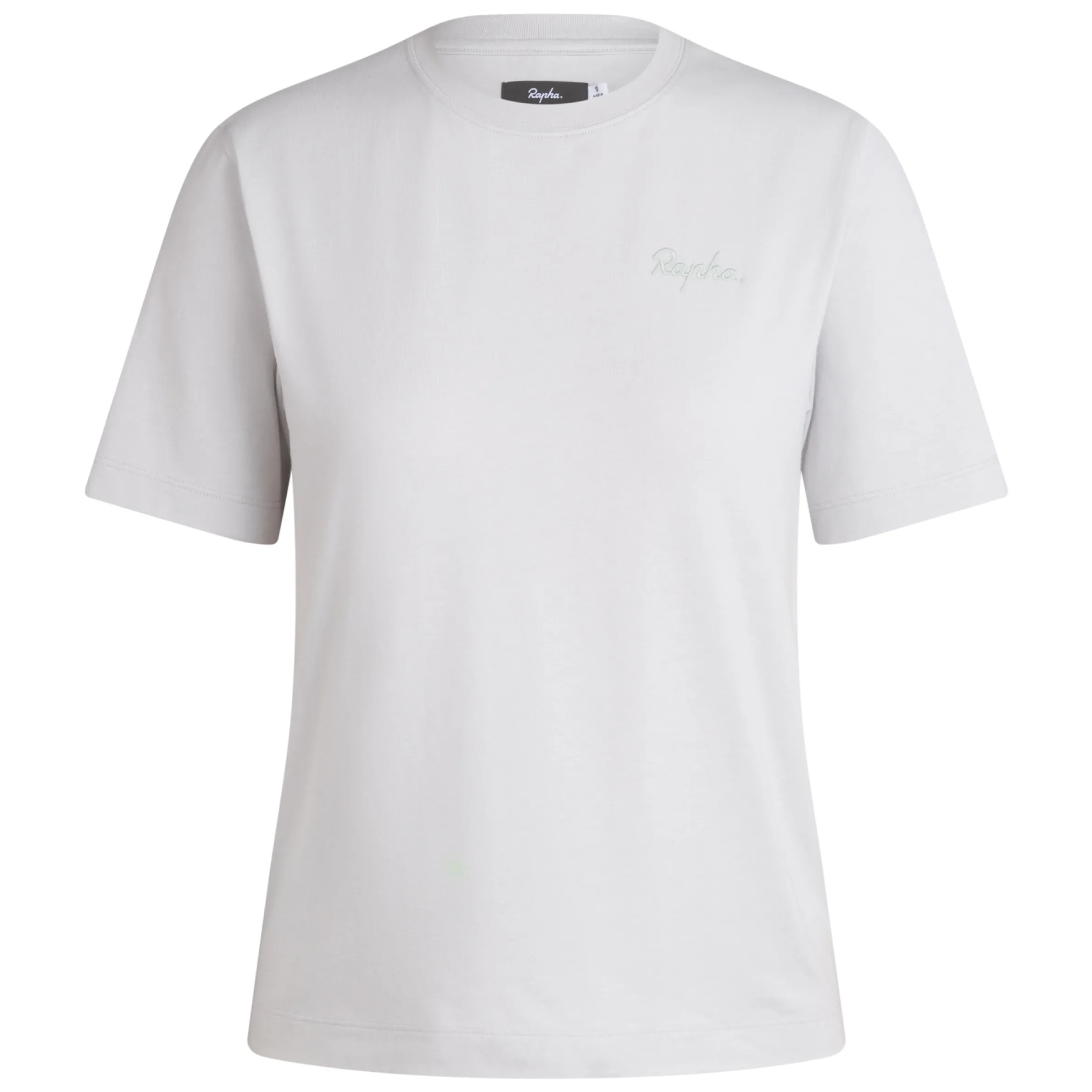 Rapha Archive|Women's Logo T-Shirt LightGrey/PaleGreen