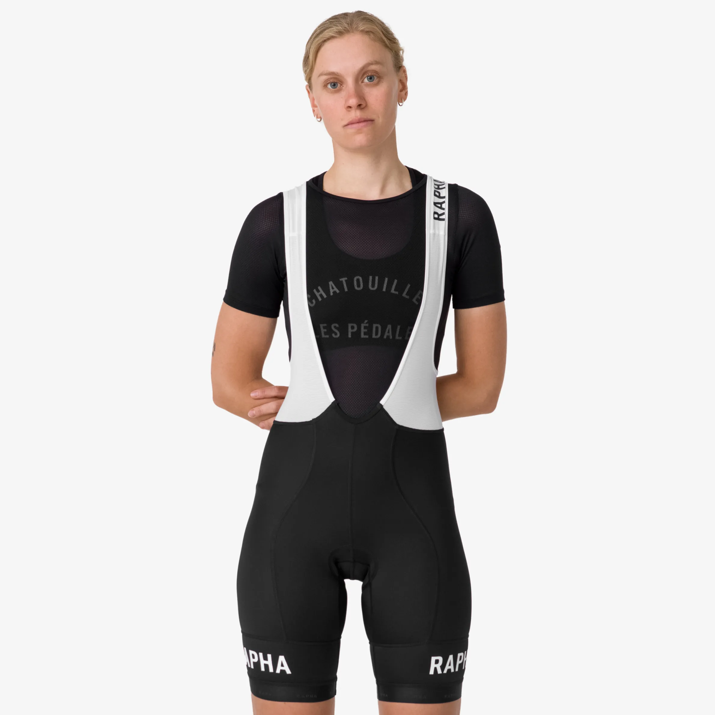 Rapha Archive|Women's Pro Team Training Bib Shorts Black/White