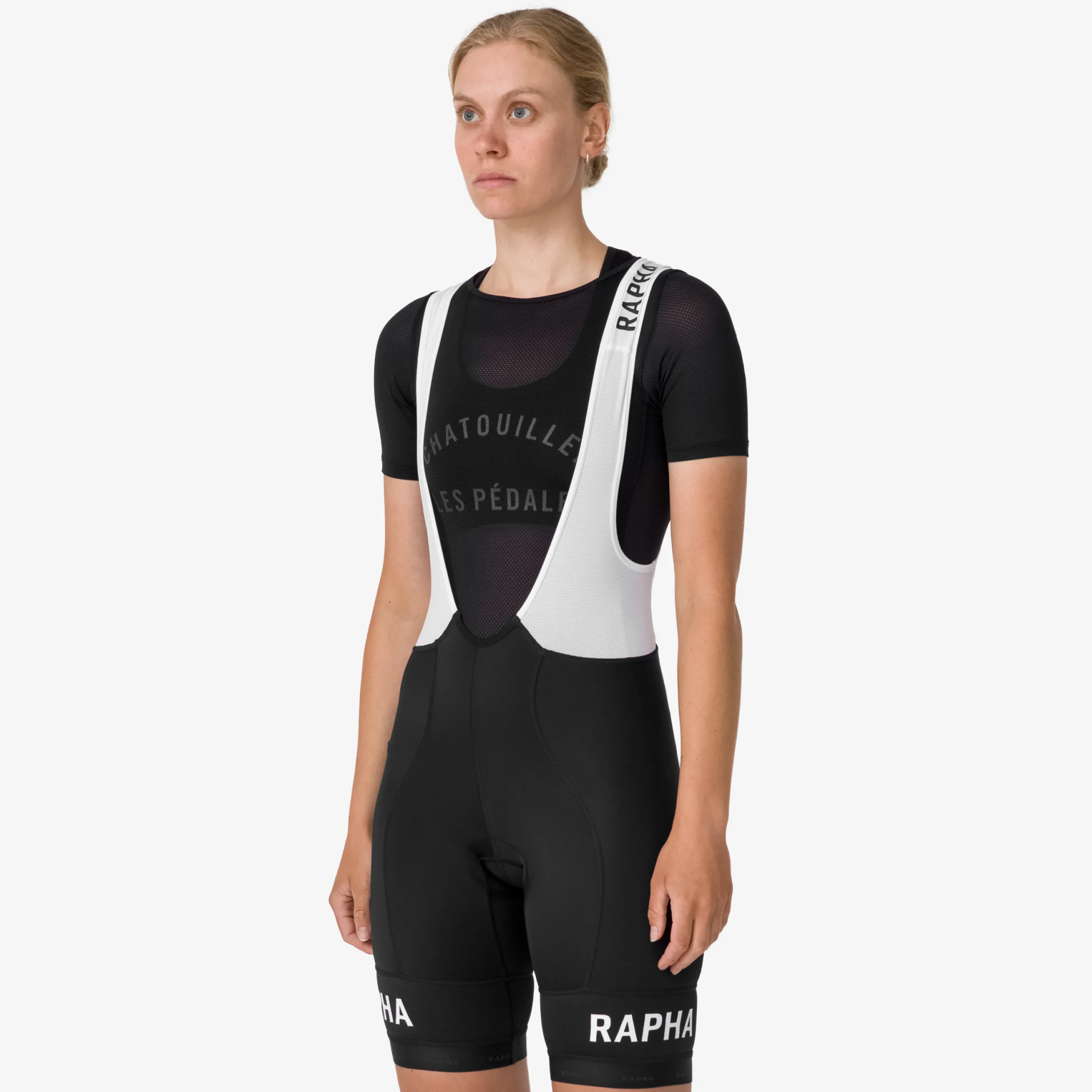 Rapha Archive|Women's Pro Team Training Bib Shorts Black/White
